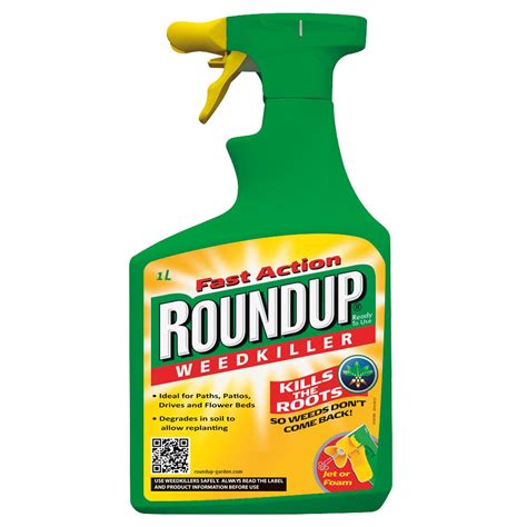 Treat the right spots. . Round up weed killer